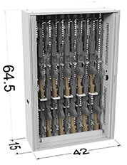 NSN weapon storage - Machine Gun Cabinets