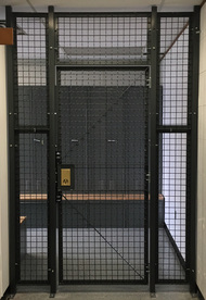 Storage Cage Wire Partition Door