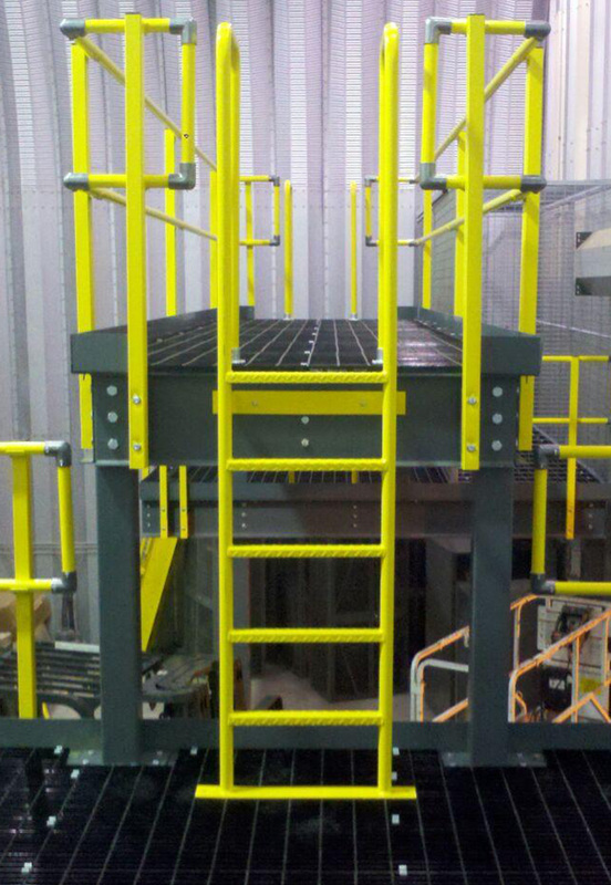 Industrial Catwalk ladder