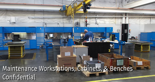 Maintenance Workstations, Cabinets, and Benches